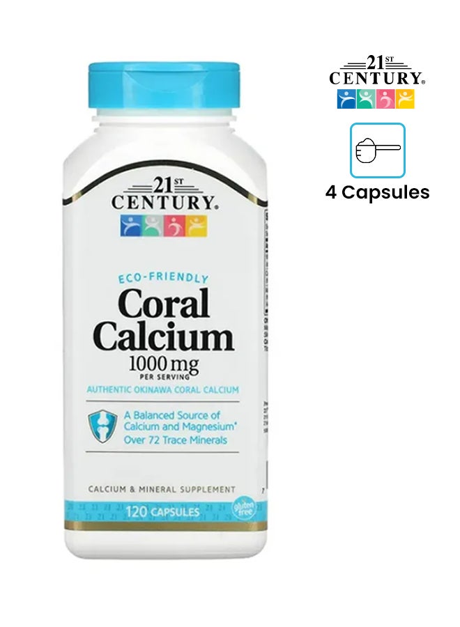 القرن الحادي والعشرون كبسولات الكالسيوم المرجاني - من 120 كبسولة - Image 1